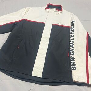 Vintage 2004 BMW Oracle Racing Jacket Yacht Sailing Mens Large Water Resistant